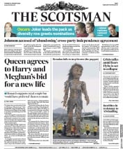 The Scotsman () Newspaper Front Page for 14 January 2020