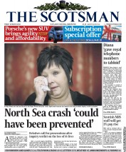 The Scotsman () Newspaper Front Page for 14 March 2014