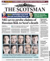 The Scotsman () Newspaper Front Page for 14 March 2018