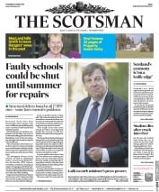 The Scotsman () Newspaper Front Page for 14 April 2016