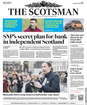The Scotsman () Newspaper Front Page for 14 April 2017