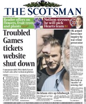 The Scotsman () Newspaper Front Page for 14 May 2014