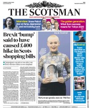 The Scotsman () Newspaper Front Page for 14 August 2018