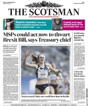 The Scotsman () Newspaper Front Page for 14 September 2020