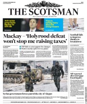 The Scotsman () Newspaper Front Page for 15 December 2016