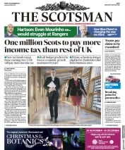 The Scotsman () Newspaper Front Page for 15 December 2017