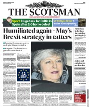 The Scotsman () Newspaper Front Page for 15 February 2019