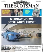 The Scotsman () Newspaper Front Page for 15 April 2016