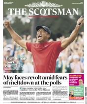 The Scotsman () Newspaper Front Page for 15 April 2019