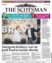 The Scotsman () Newspaper Front Page for 15 May 2018