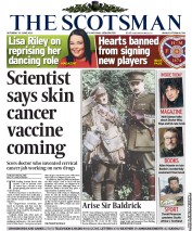 The Scotsman () Newspaper Front Page for 15 June 2013