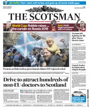 The Scotsman () Newspaper Front Page for 15 June 2018
