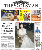 The Scotsman () Newspaper Front Page for 15 August 2020