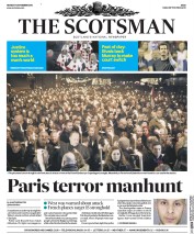 The Scotsman () Newspaper Front Page for 16 November 2015
