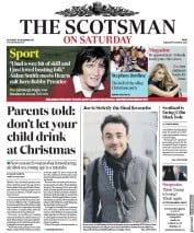 The Scotsman () Newspaper Front Page for 16 December 2017