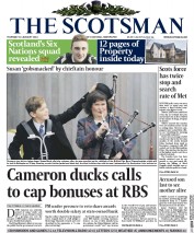 The Scotsman () Newspaper Front Page for 16 January 2014