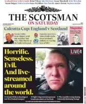 The Scotsman () Newspaper Front Page for 16 March 2019