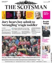 The Scotsman () Newspaper Front Page for 16 April 2016