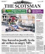 The Scotsman () Newspaper Front Page for 16 April 2018