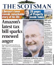 The Scotsman () Newspaper Front Page for 16 May 2013