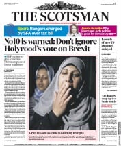 The Scotsman () Newspaper Front Page for 16 May 2018