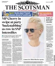 The Scotsman () Newspaper Front Page for 16 May 2019