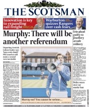 The Scotsman () Newspaper Front Page for 16 June 2015