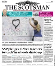 The Scotsman () Newspaper Front Page for 16 June 2017