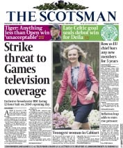 The Scotsman () Newspaper Front Page for 16 July 2014