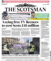 The Scotsman () Newspaper Front Page for 16 July 2019