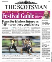 The Scotsman () Newspaper Front Page for 16 August 2016