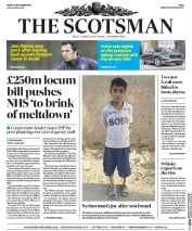 The Scotsman () Newspaper Front Page for 16 September 2016