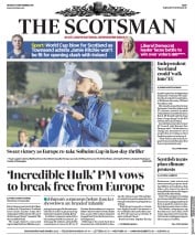 The Scotsman () Newspaper Front Page for 16 September 2019