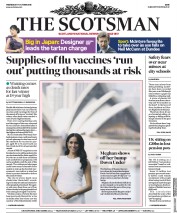 The Scotsman () Newspaper Front Page for 17 October 2018