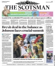 The Scotsman () Newspaper Front Page for 17 October 2019