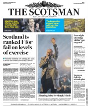 The Scotsman () Newspaper Front Page for 17 November 2016