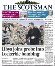 The Scotsman () Newspaper Front Page for 17 December 2013