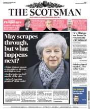 The Scotsman () Newspaper Front Page for 17 January 2019