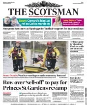 The Scotsman () Newspaper Front Page for 17 February 2020