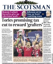 The Scotsman () Newspaper Front Page for 17 March 2014