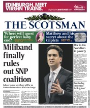 The Scotsman () Newspaper Front Page for 17 March 2015