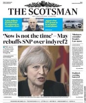 The Scotsman () Newspaper Front Page for 17 March 2017