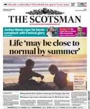 The Scotsman () Newspaper Front Page for 17 March 2021