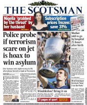 The Scotsman () Newspaper Front Page for 17 June 2013