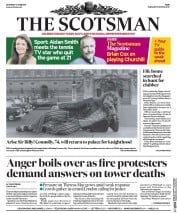 The Scotsman () Newspaper Front Page for 17 June 2017
