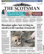The Scotsman () Newspaper Front Page for 17 July 2020