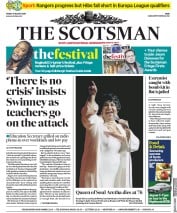 The Scotsman () Newspaper Front Page for 17 August 2018