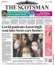 The Scotsman () Newspaper Front Page for 17 August 2020