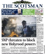 The Scotsman () Newspaper Front Page for 17 September 2015