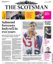 The Scotsman () Newspaper Front Page for 17 September 2016